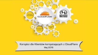 Ochrona CloudFlare w maju 2016