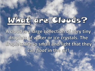 Cloud formation | PPTX