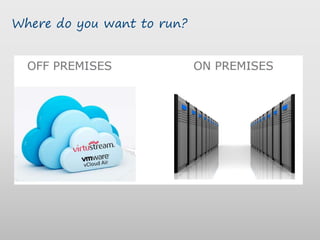 Where do you want to run?
 