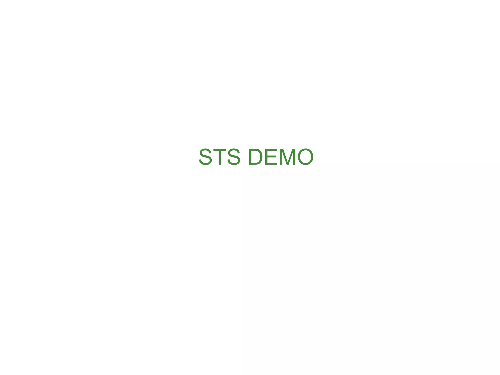 STS DEMO




           43
 