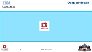 5 © 2014 IBM Corporation
OpenStack
 