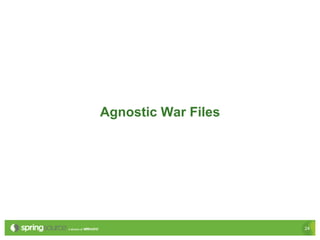 Agnostic War Files




                     24
 