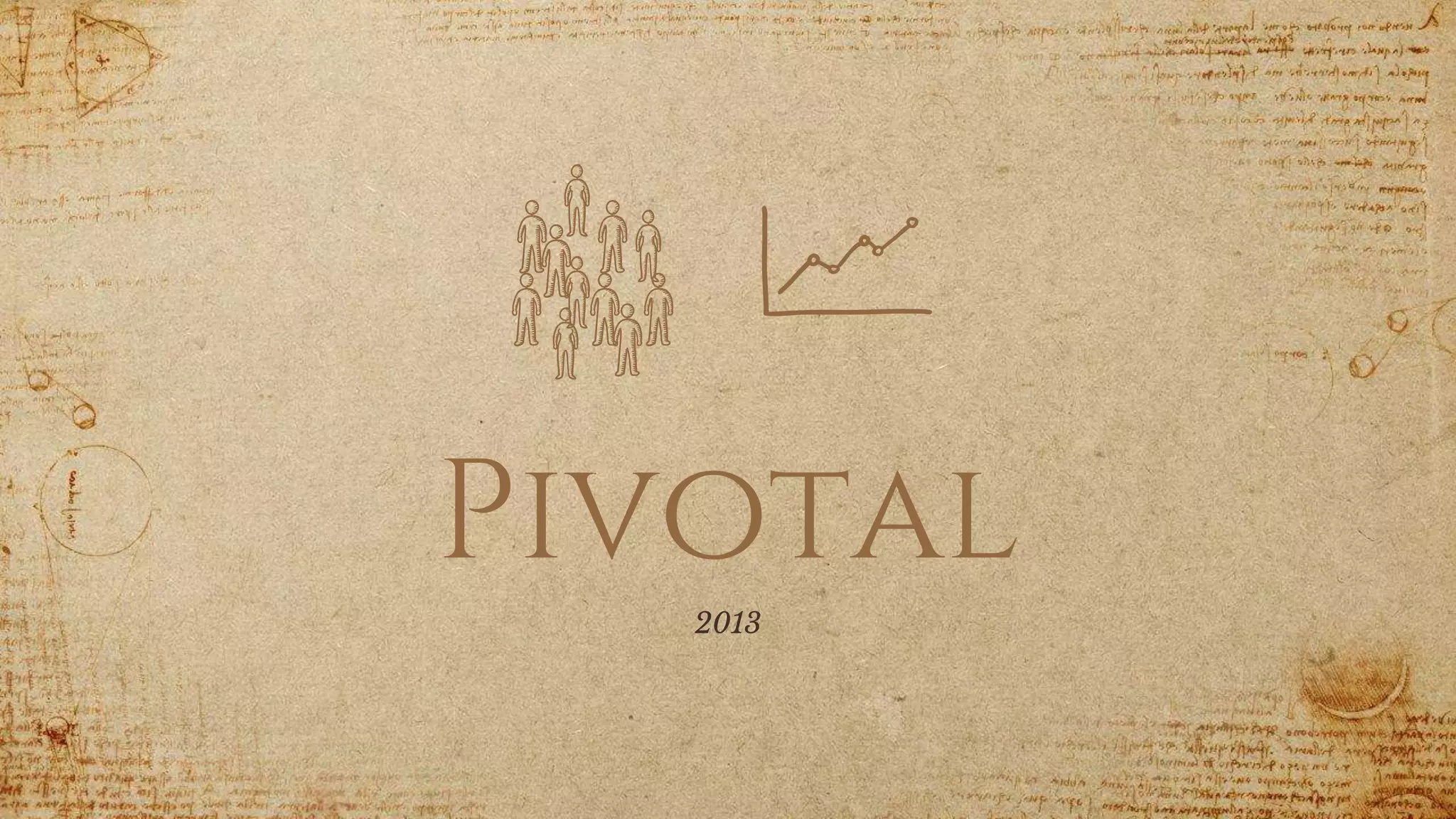 Pivotal
2013
 