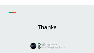Thanks
sj@toright.com
https://blog.toright.com
 