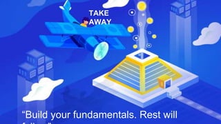 “Build your fundamentals. Rest will
TAKE
AWAY
 