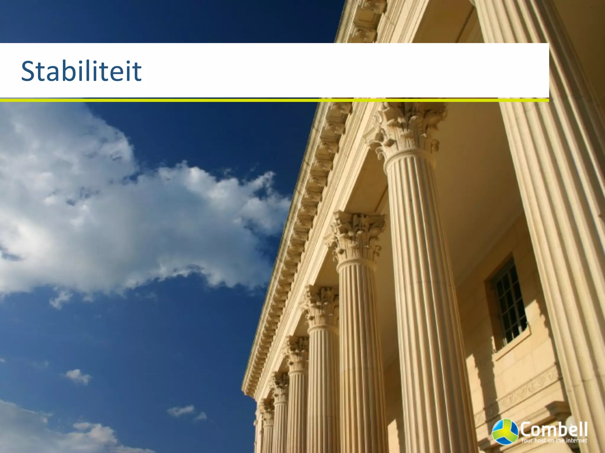 Stabiliteit
 