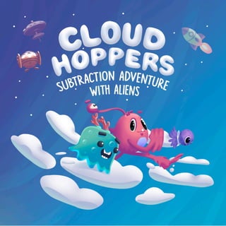 Cloud Hoppers - Subtraction Board Game
