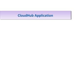 CloudHub ApplicationCloudHub Application
 