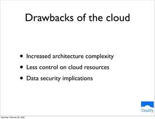 Cloudify - Scalability On Demand