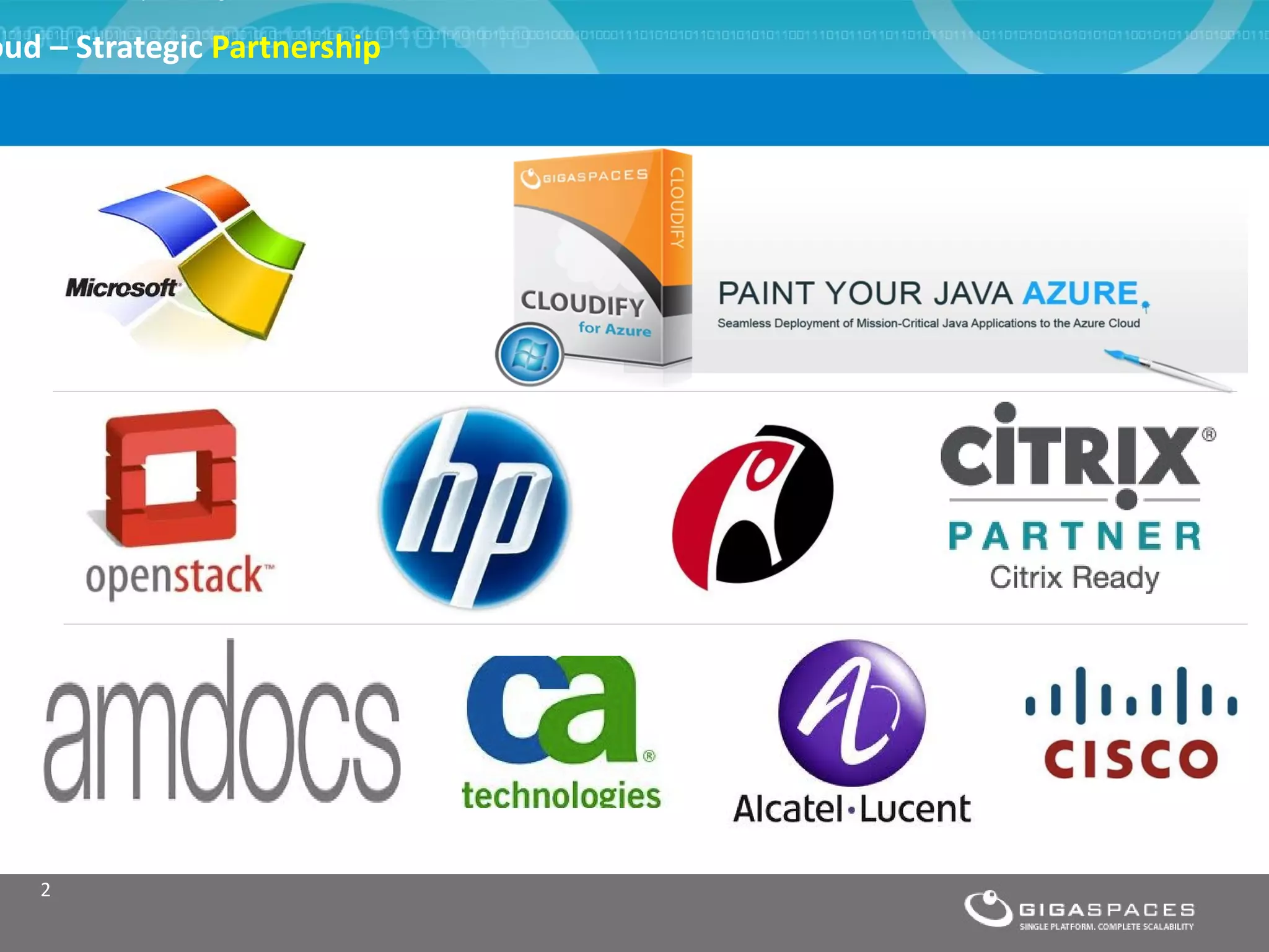 oud – Strategic Partnership




   2
 