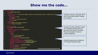 Cloudify and terraform integration | PPT | Free Download