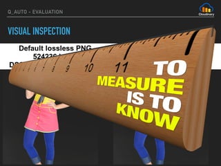 Q_AUTO - EVALUATION
VISUAL INSPECTION
 