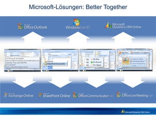 Microsoft-Lösungen: Better Together
 