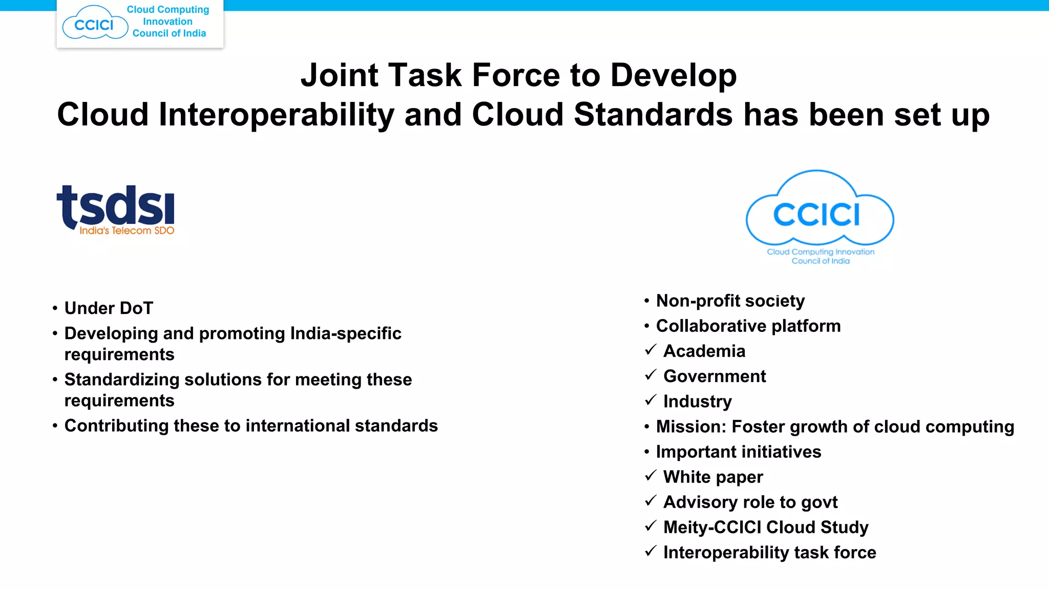 Cloud interoperability and open standards for digital india open ...