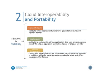 Cloud interoperability and portability | PDF