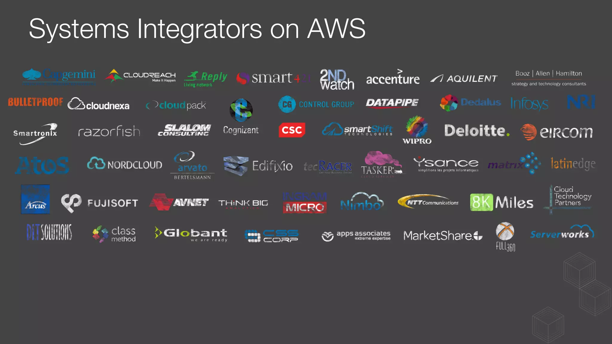 Systems Integrators on AWS
 