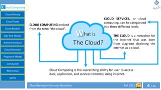 Cloud intrusion detection System | PDF