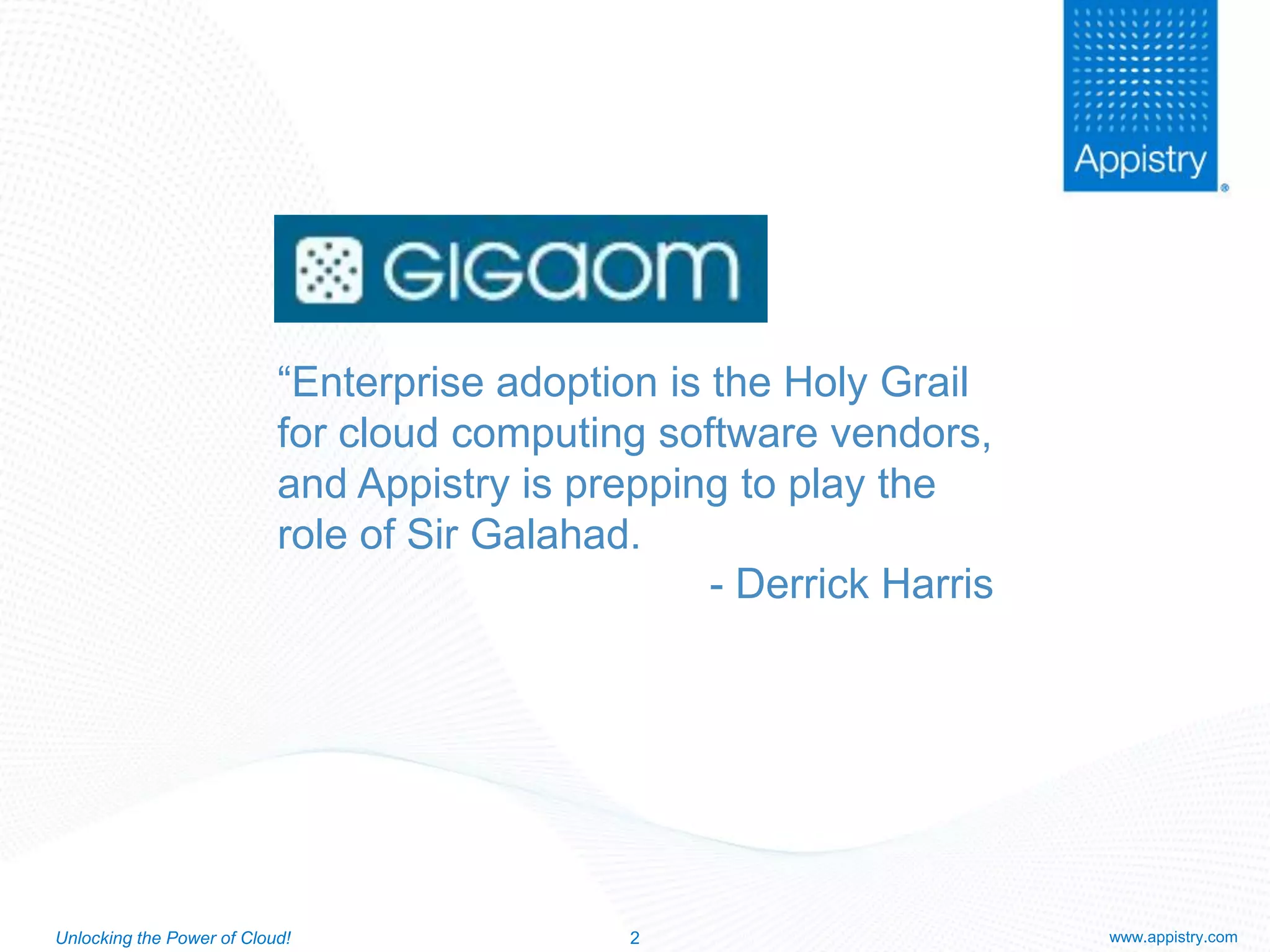 Cloud Application Platforms – Reality & Promise