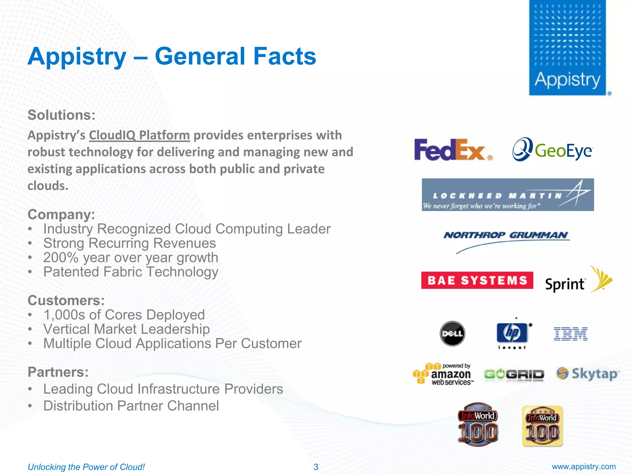 Cloud Application Platforms – Reality & Promise