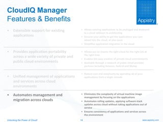 Cloud Application Platforms – Reality & Promise