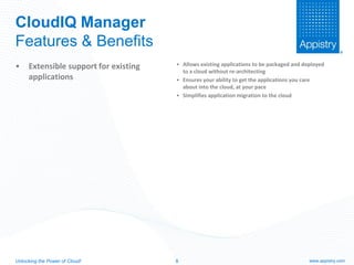 Cloud Application Platforms – Reality & Promise