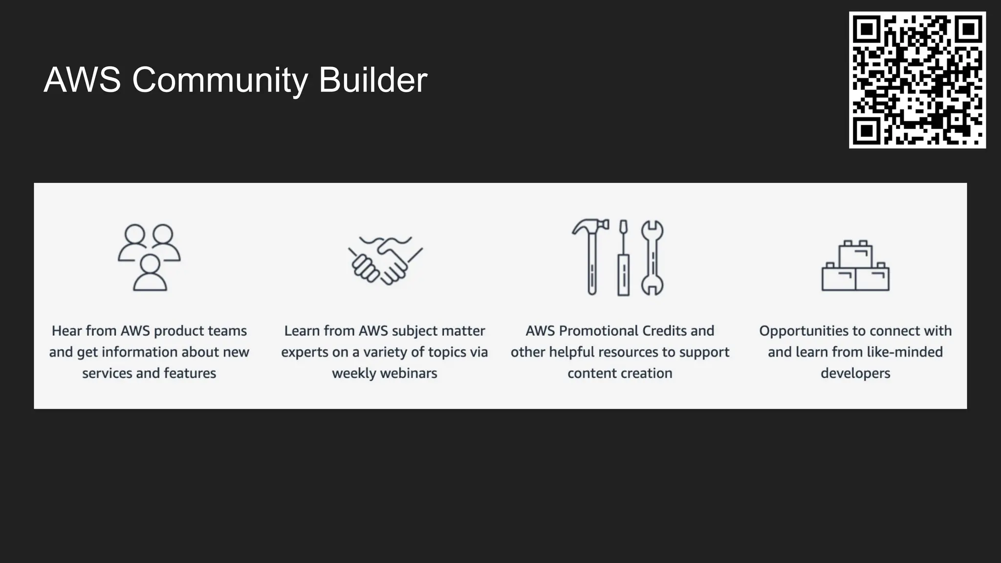 AWS Community Builder
 