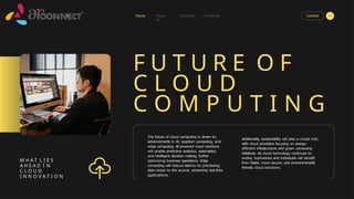 Cloud Hosting Services & Cloud IT Infrastructure Solutions | PPTX