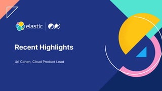 Elastic Cloud keynote | PDF