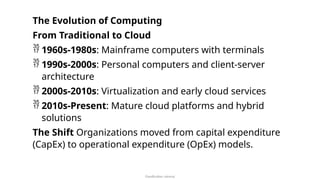 Cloud Computing, Kubernetes and DEV SEC OPS.pptx