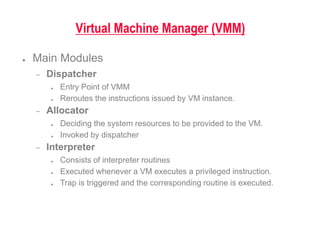 Vmm Modules Cloud_Lect03 TRIEN KHAI CÁC DICH VỤ TREN DAM MAY | PDF