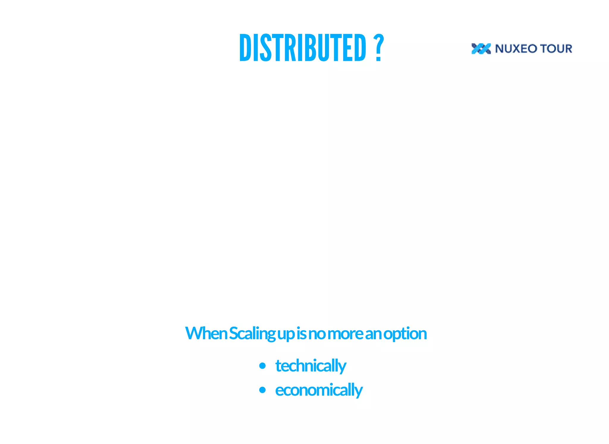 DISTRIBUTED ? 
 