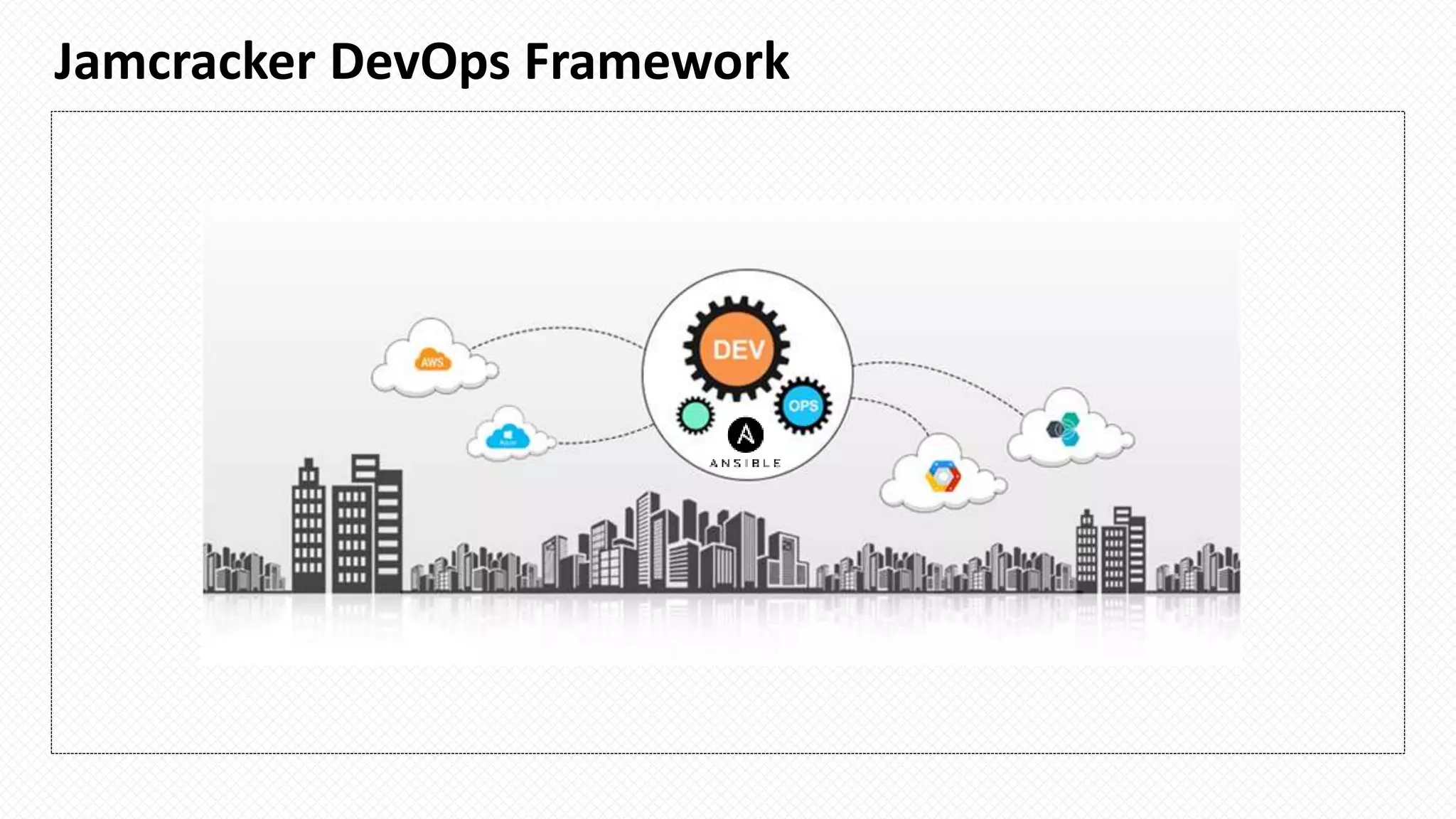 Jamcracker DevOps Framework