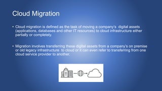 Cloud migration presentation | PPTX