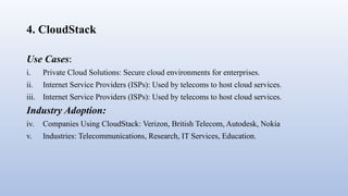 Comparing Emerging Cloud Platforms –like AWS, Azure, Google Cloud ...