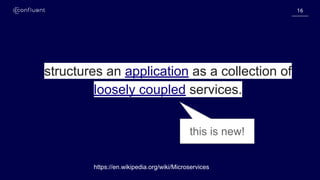 1616
structures an application as a collection of
loosely coupled services.
https://en.wikipedia.org/wiki/Microservices
this is new!
 
