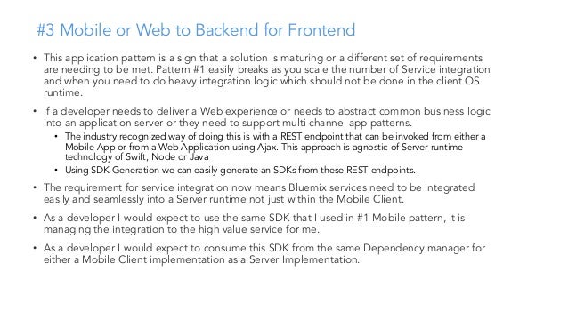 Cloud Design Patterns Bluemix Cloud Design Patterns Bluemix