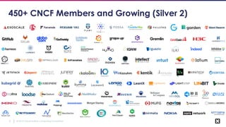 © 2019 Cloud Native Computing Foundation5
450+ CNCF Members and Growing (Silver 2)
 