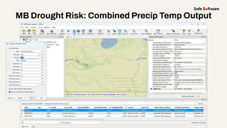 MB Drought Risk: Combined Precip Temp Output
 