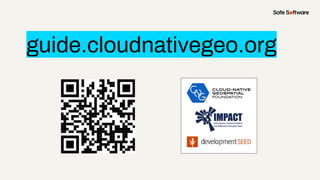 guide.cloudnativegeo.org
 