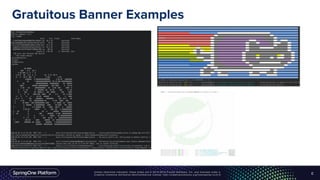 Unless otherwise indicated, these slides are © 2013-2016 Pivotal Software, Inc. and licensed under a
Creative Commons Attr...