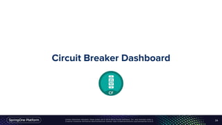 Unless otherwise indicated, these slides are © 2013-2016 Pivotal Software, Inc. and licensed under a
Creative Commons Attribution-NonCommercial license: http://creativecommons.org/licenses/by-nc/3.0/
Circuit Breaker Dashboard
24
 