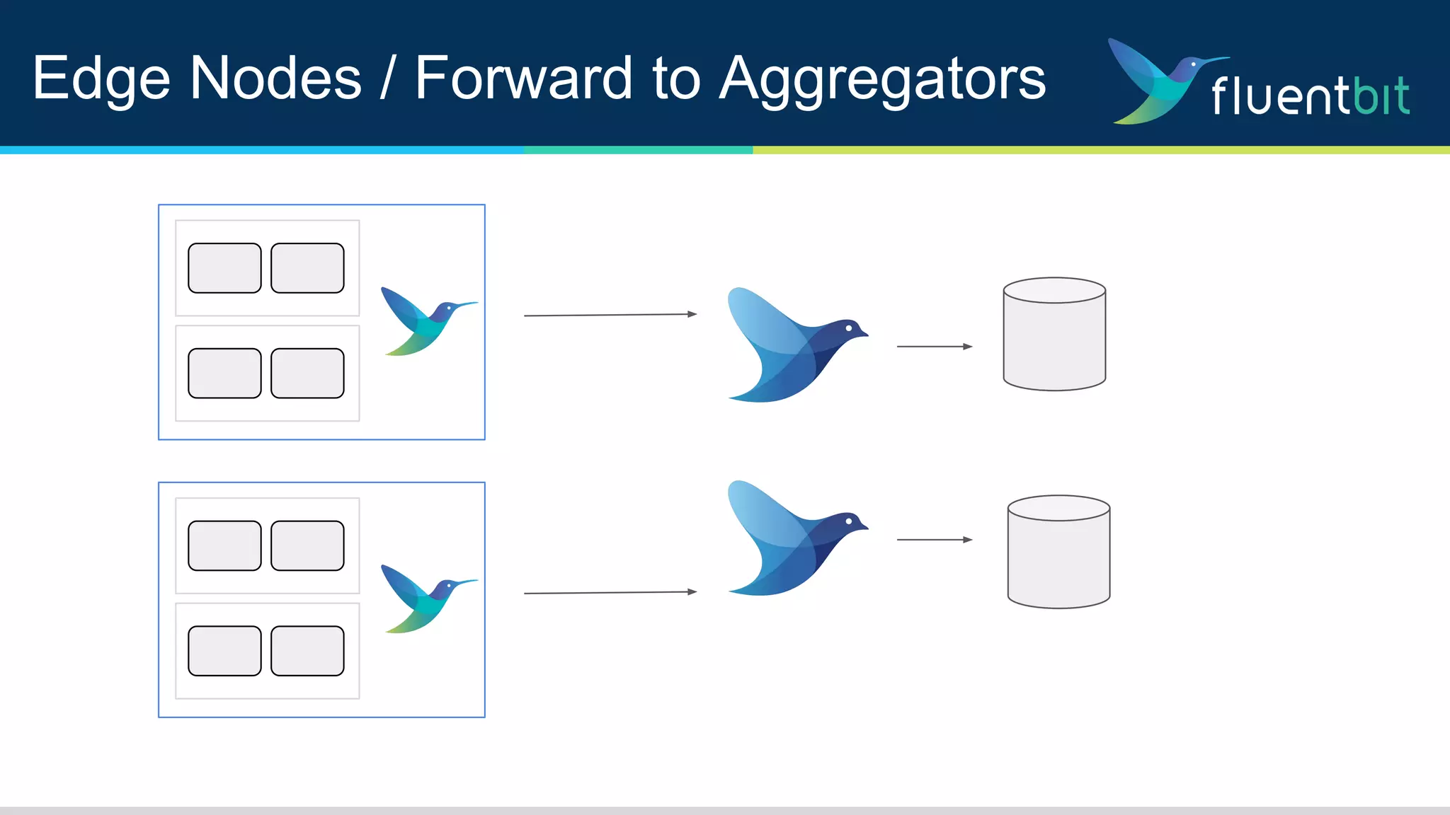 Edge Nodes / Forward to Aggregators
 