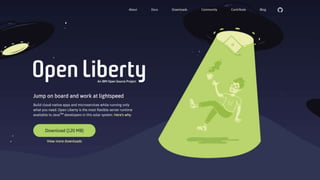 41
openliberty.io
 