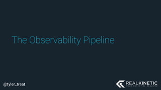@tyler_treat
The Observability Pipeline
 