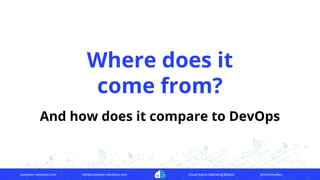 Cloud Native Operations | PDF