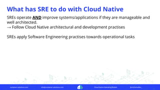 Cloud Native Operations | PDF