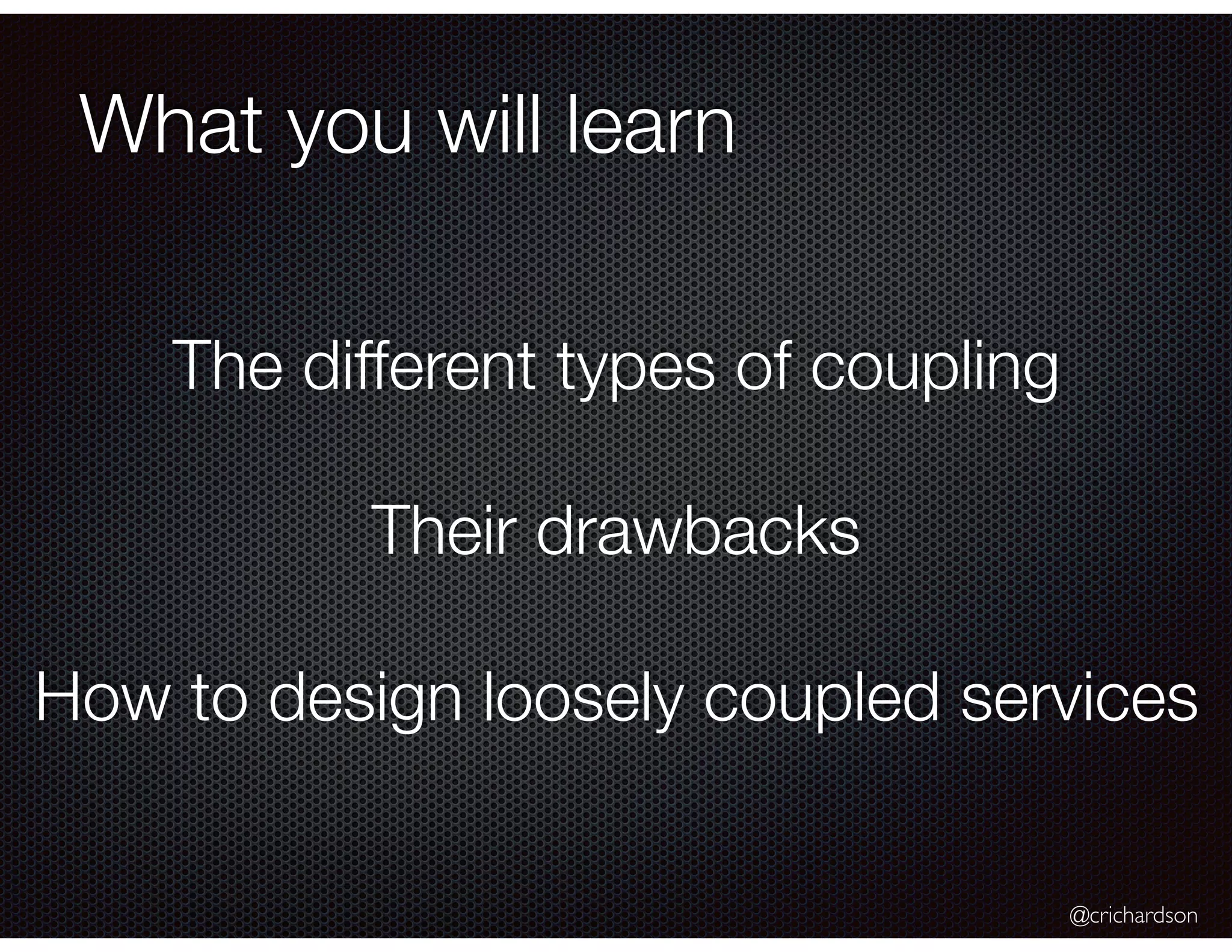 Designing loosely coupled services | PDF