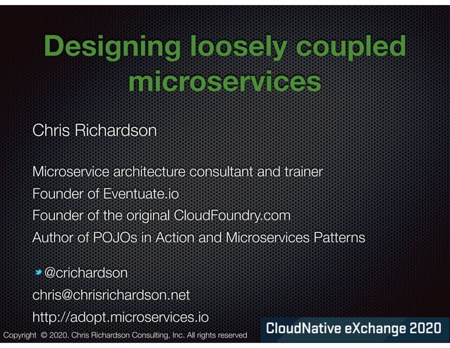 Designing loosely coupled services | PPT