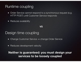 Designing loosely coupled services | PDF