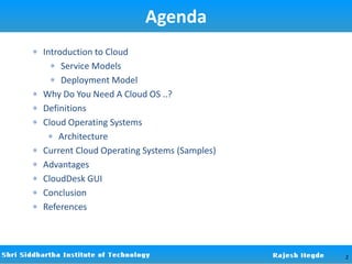 CloudDesk - Cloud operating system | PPTX